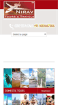 Mobile Screenshot of niravtours.com